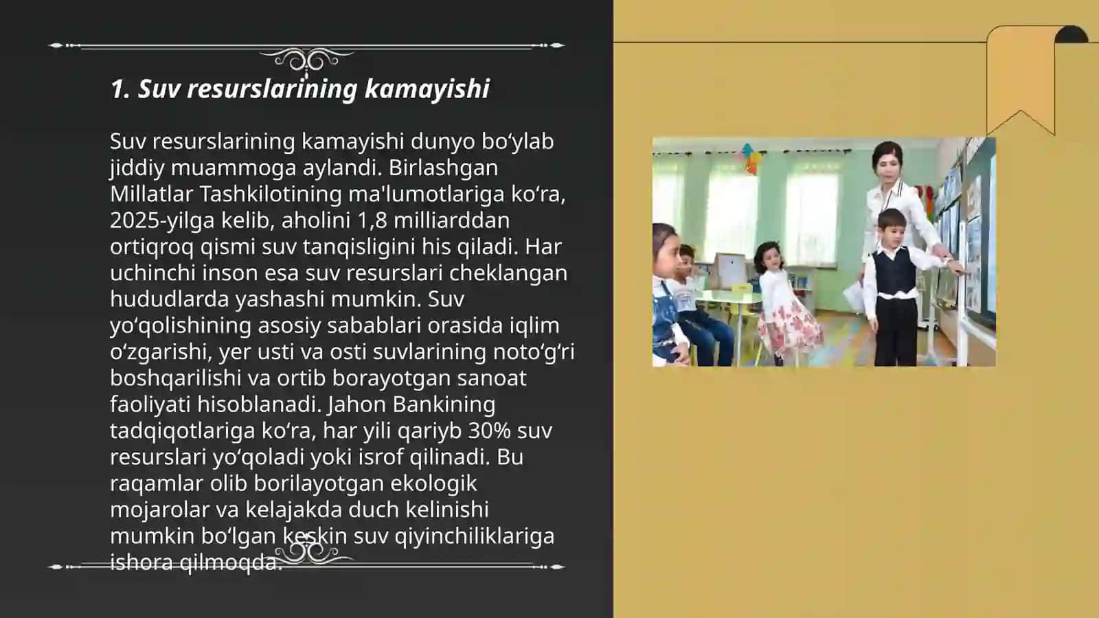 Oʻzbekiston respublikasi ijtimoiy-ekologik muommolari 3