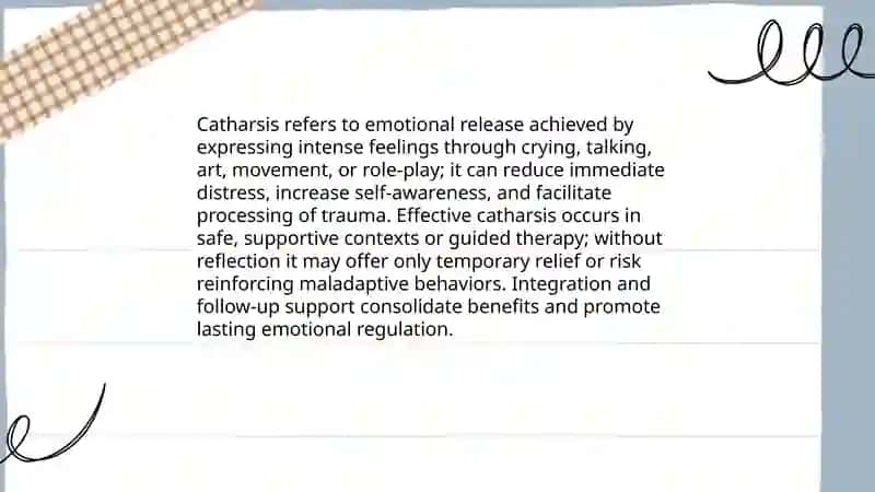 Emotional release 3
