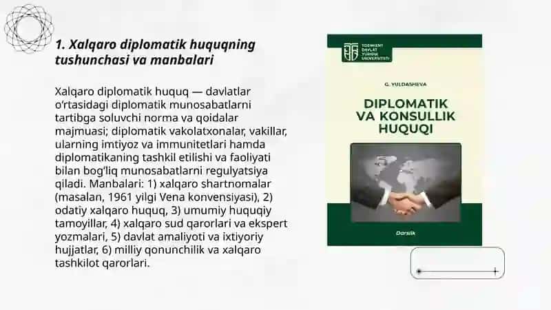 Xalqaro diplomatik huquq 3