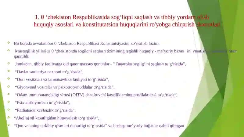 O'zbekiston Respublikasi dorivorlar bilan ta'minlash tizimi va farmatsevtika bozori 3