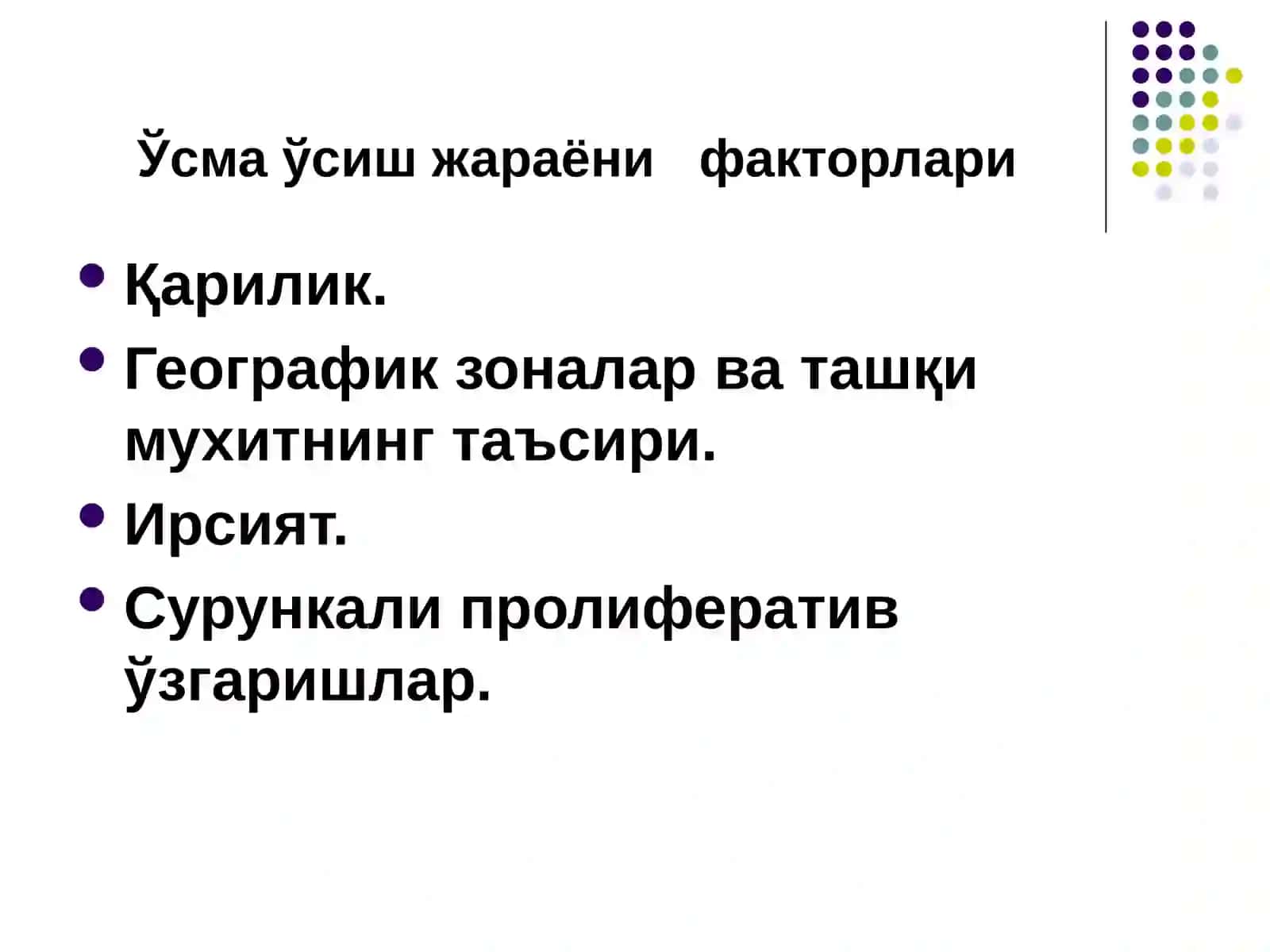 Ўсмалар 3