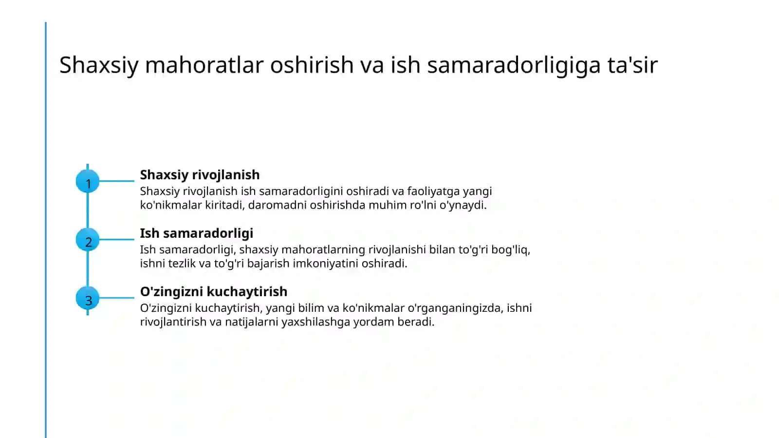 Personalni malaka oshirishi ish unumdorligiga taʼsiri 3