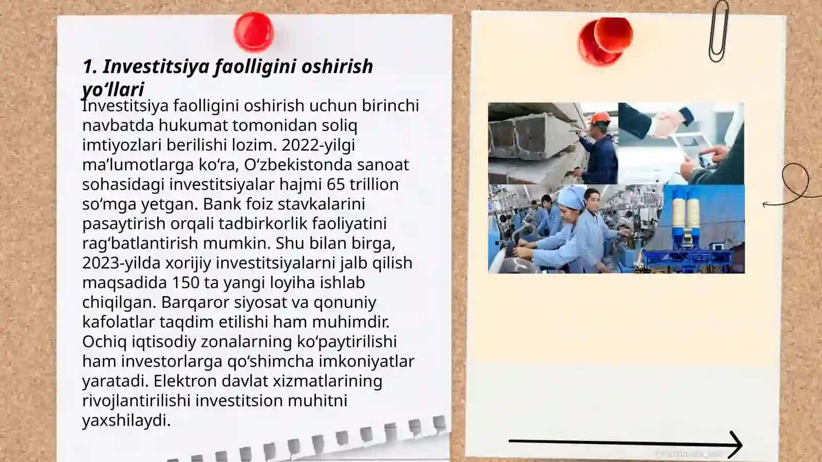 Investitsiya faoliyati va infratuzilma 3