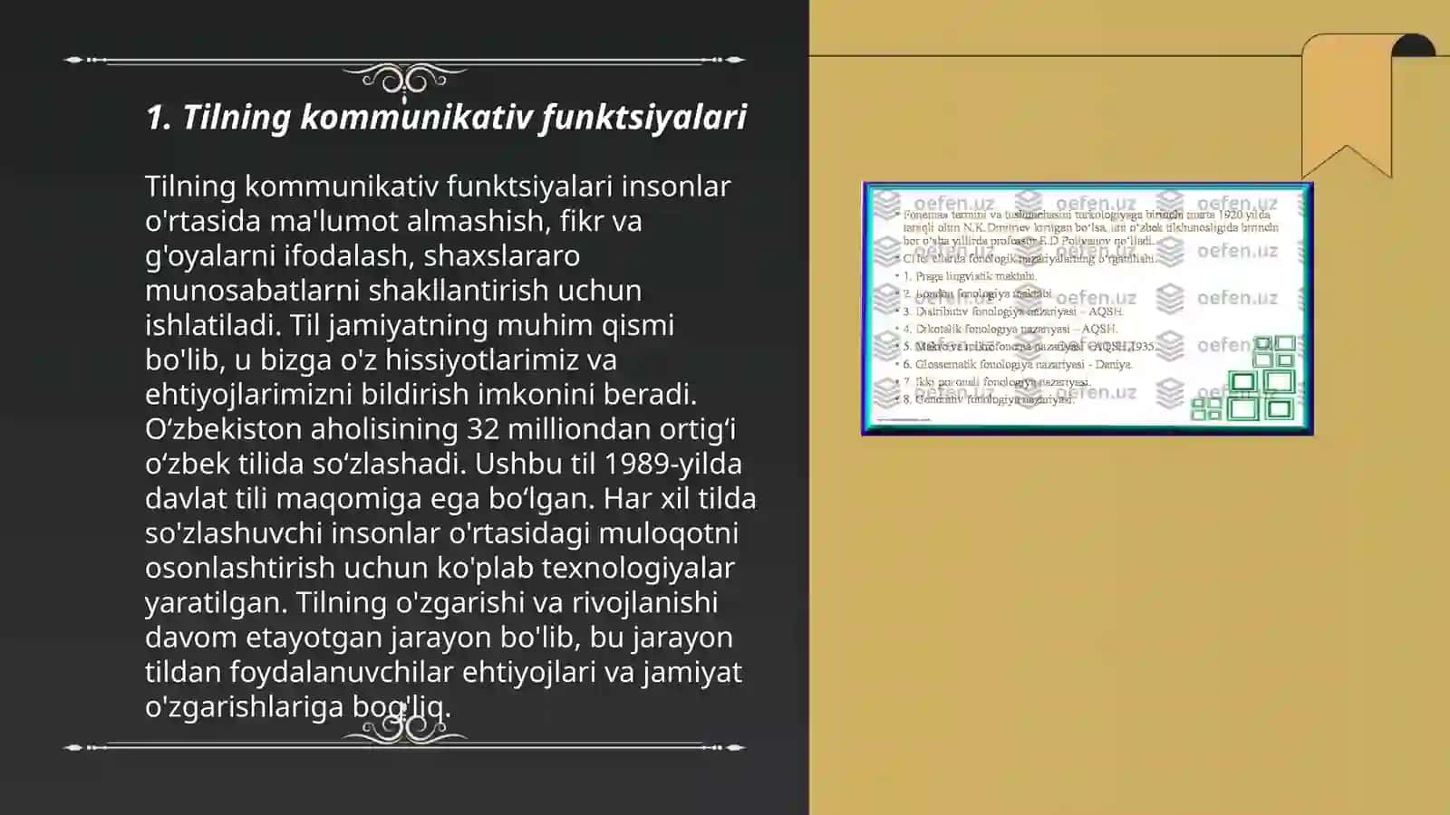 Tilning tizim sifatidagi mohiyati 3