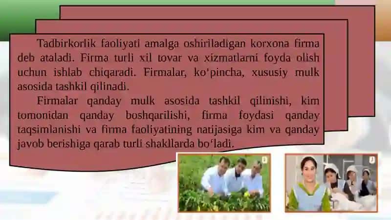 FIRMA VA UNING TURLARI 3