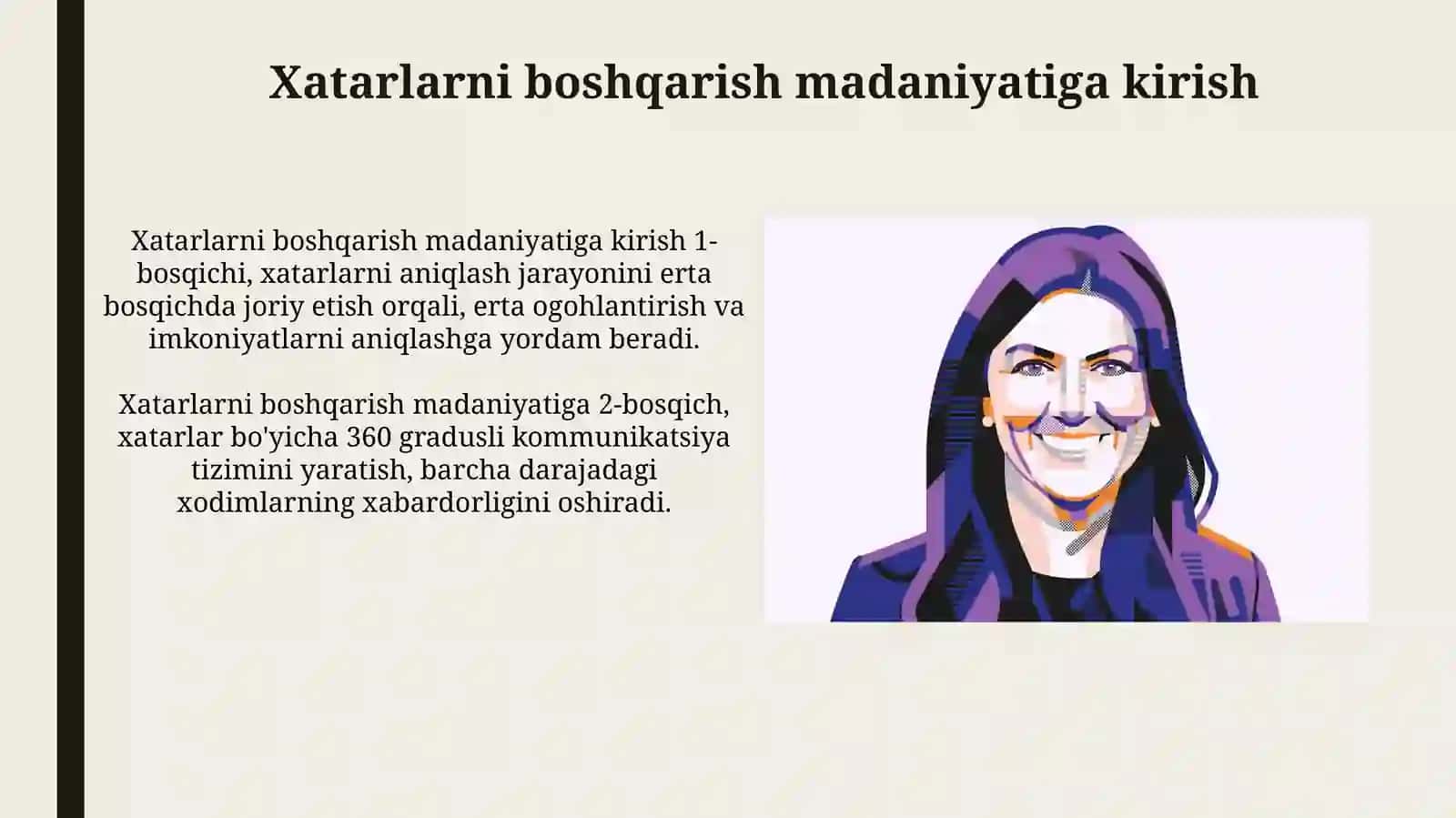 Xatarlarni boshqarish madaniyatiga kirish 3