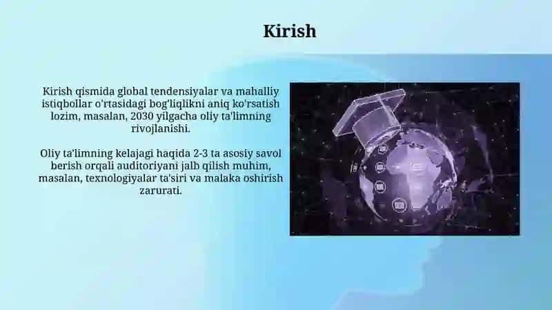 Oliy Ta'limning Kelajagi: Global Trendlar va Mahalliy Istiqbollar 3