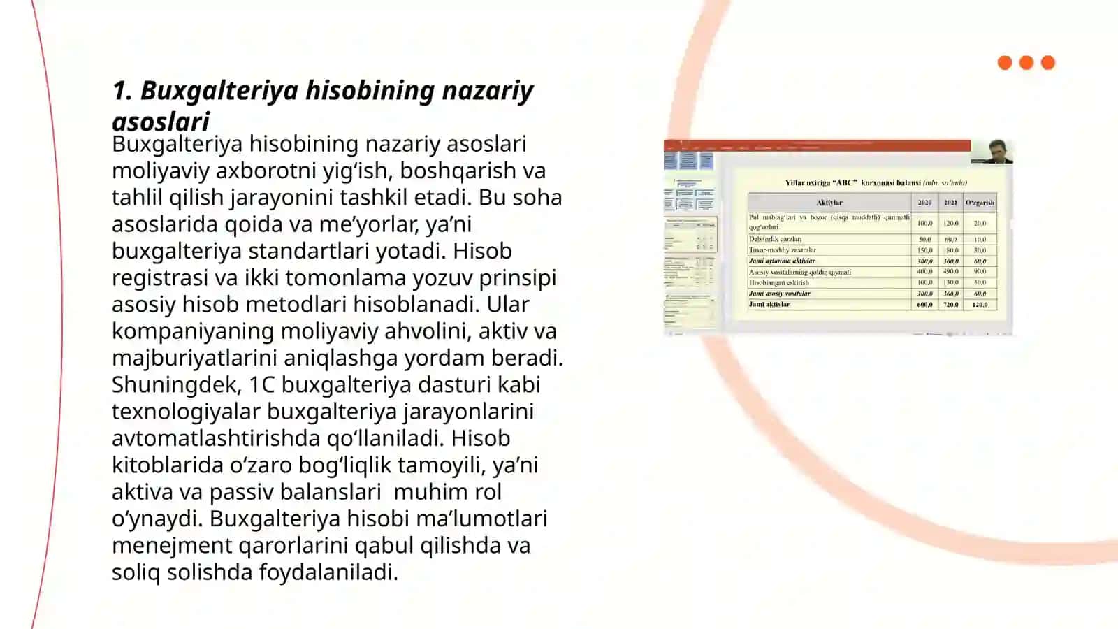 Buxgalteriya hisobini tashkil etish va hisob siyosati 3