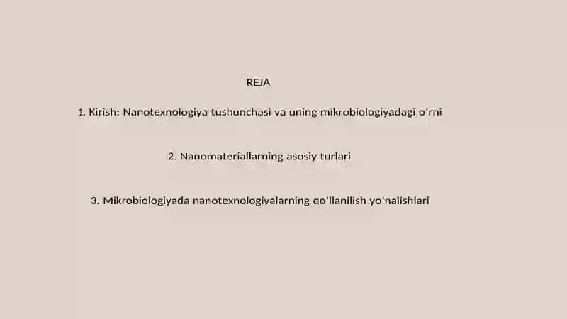 Mikrobiologiya modulida nano texnalogiyalari qo'llanishi 3