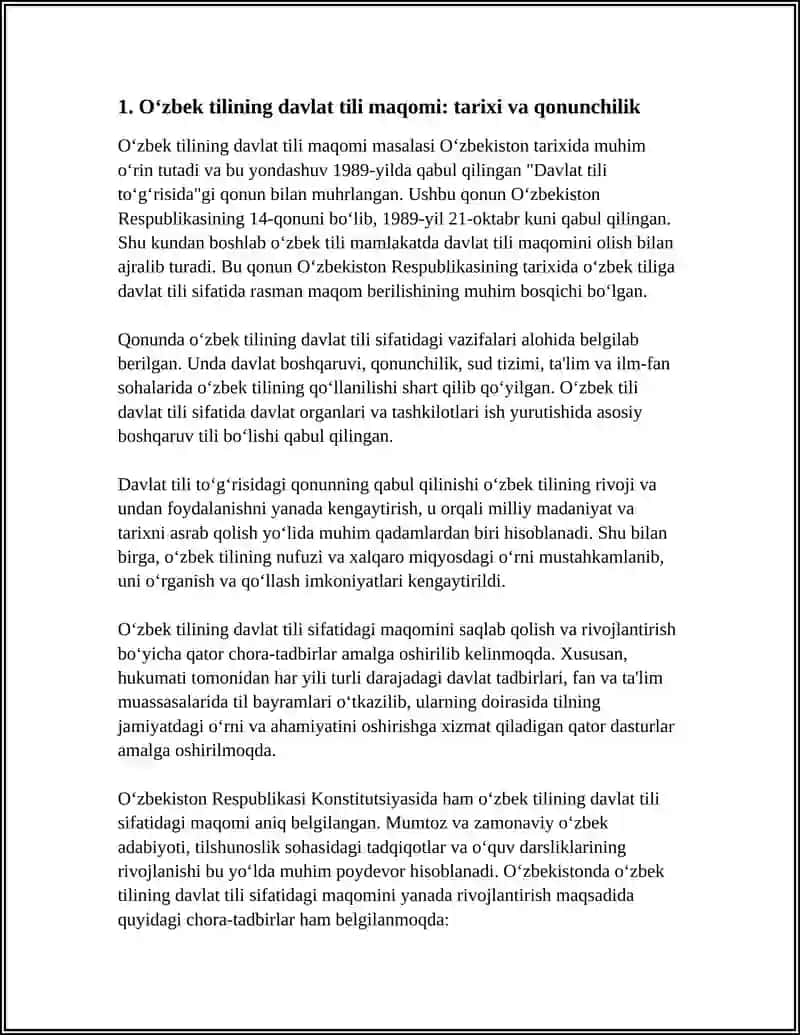 Oʻzbek Tili Davlat Tili 3
