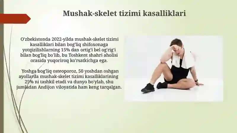 Mushak-skelet tizimi kasalliklari 3