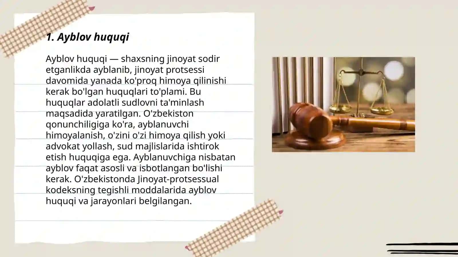 Ayblov huquqi 3