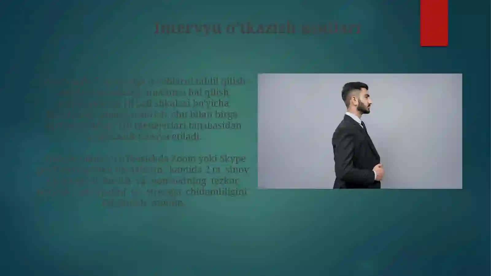 Kadrlarni toʻplash va tanlash 3