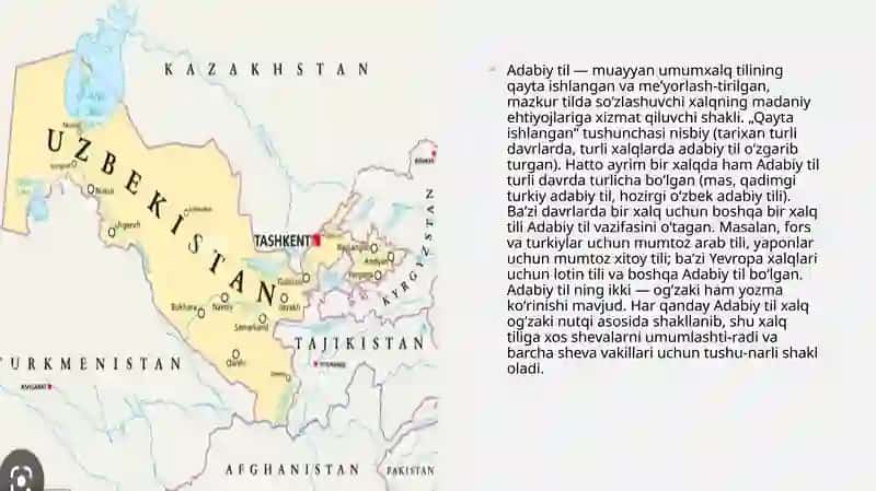 Adabiy Til va shevalar 3