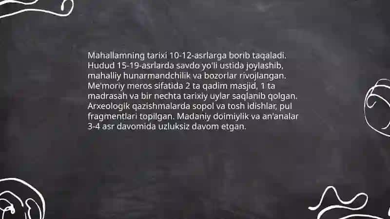 Mening mahallam mavzusida 3