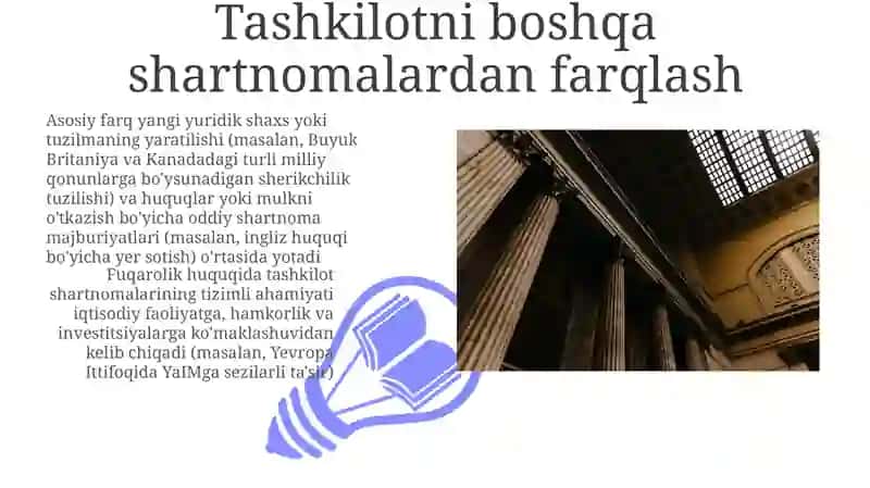 Tashkilot shartnomalarining tizimli ahamiyati 3