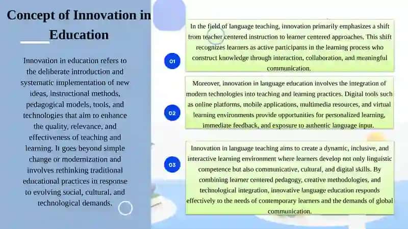 Innovation and Innovative Technologies in Language Teaching 3