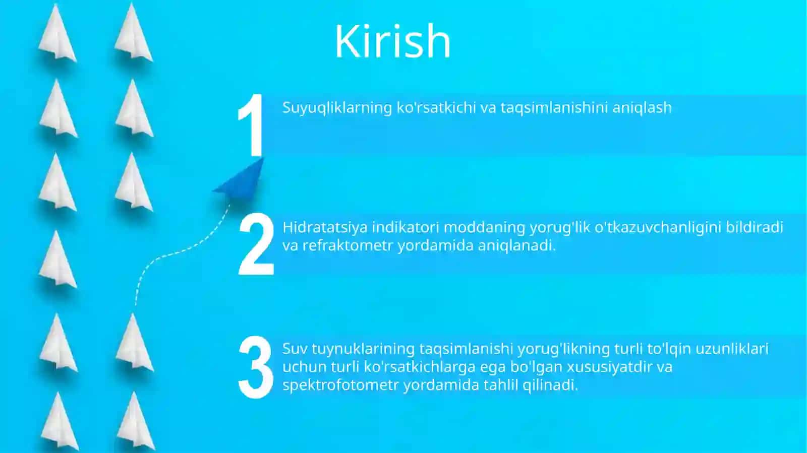Suyuqliklarning Ko‘Rsatgichini Va Dispersiyasini Aniqlash 3