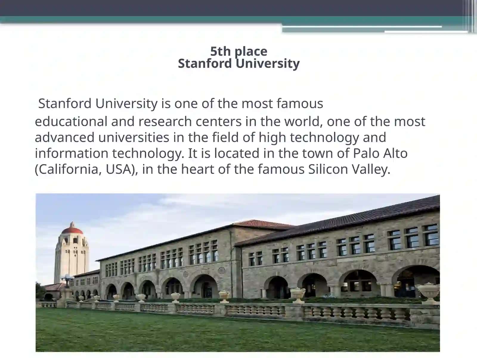 WORLD FAMOUS UNIVERSITIES. MY DREAM UNIVERSITY. 3