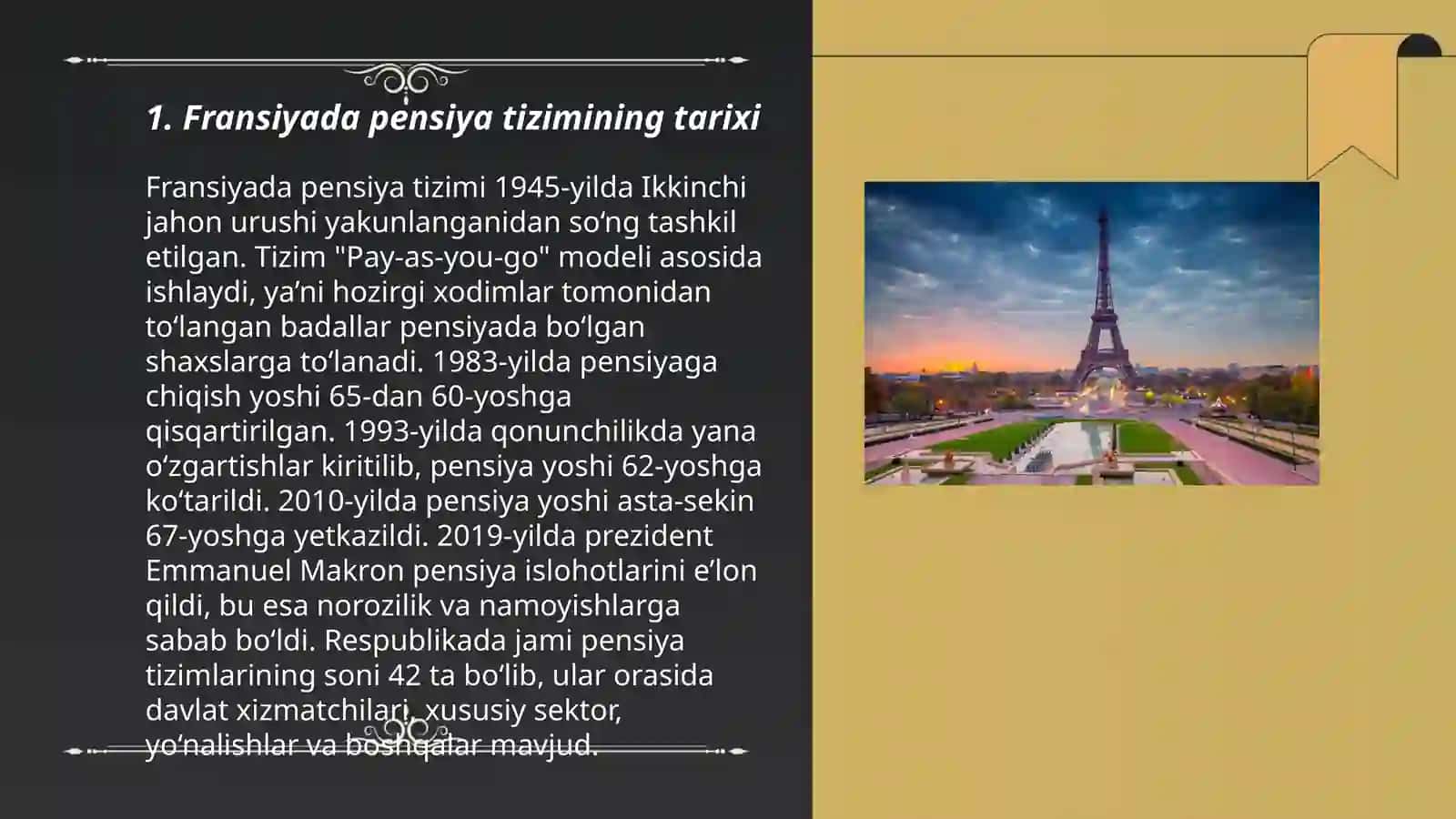 Fransiya pensiya tizimi 3