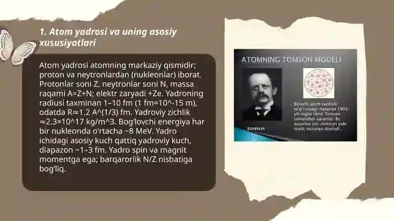 Atomning yadroviy tuzilishi 3