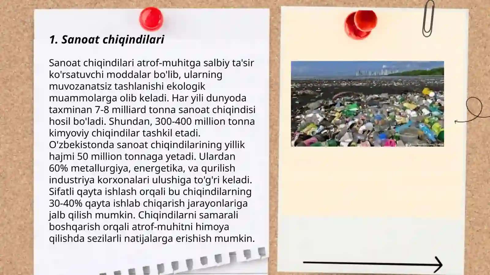 Oʻzbekistondagi suv resuslarining ifloslanish manbalari 3