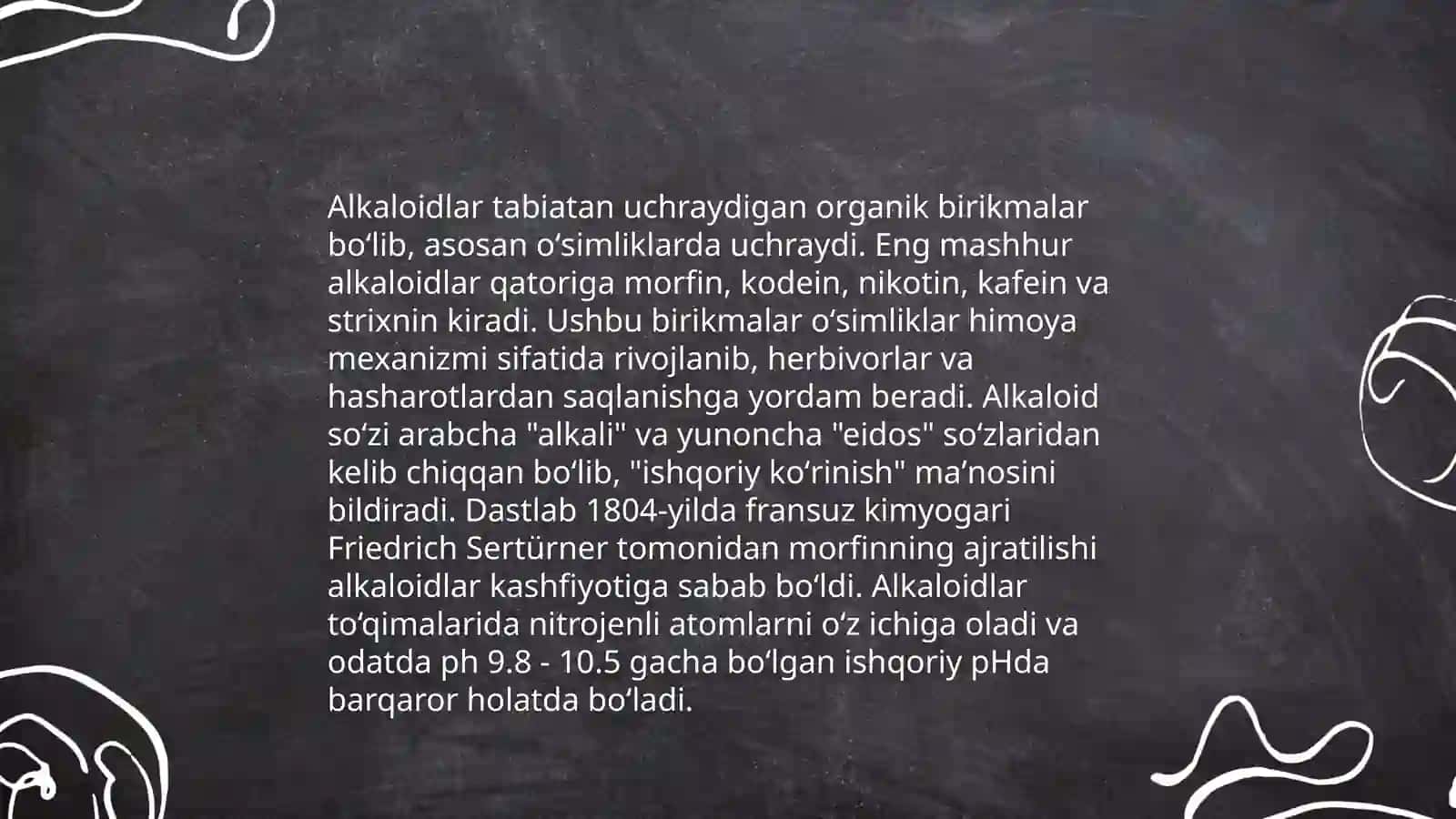 Alkaloidlar 3