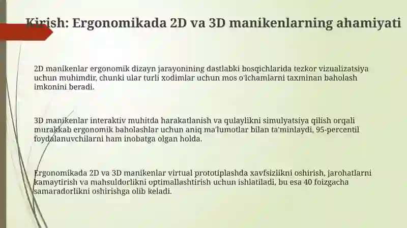 2 va 3 o'lchamlik manikenlar 3