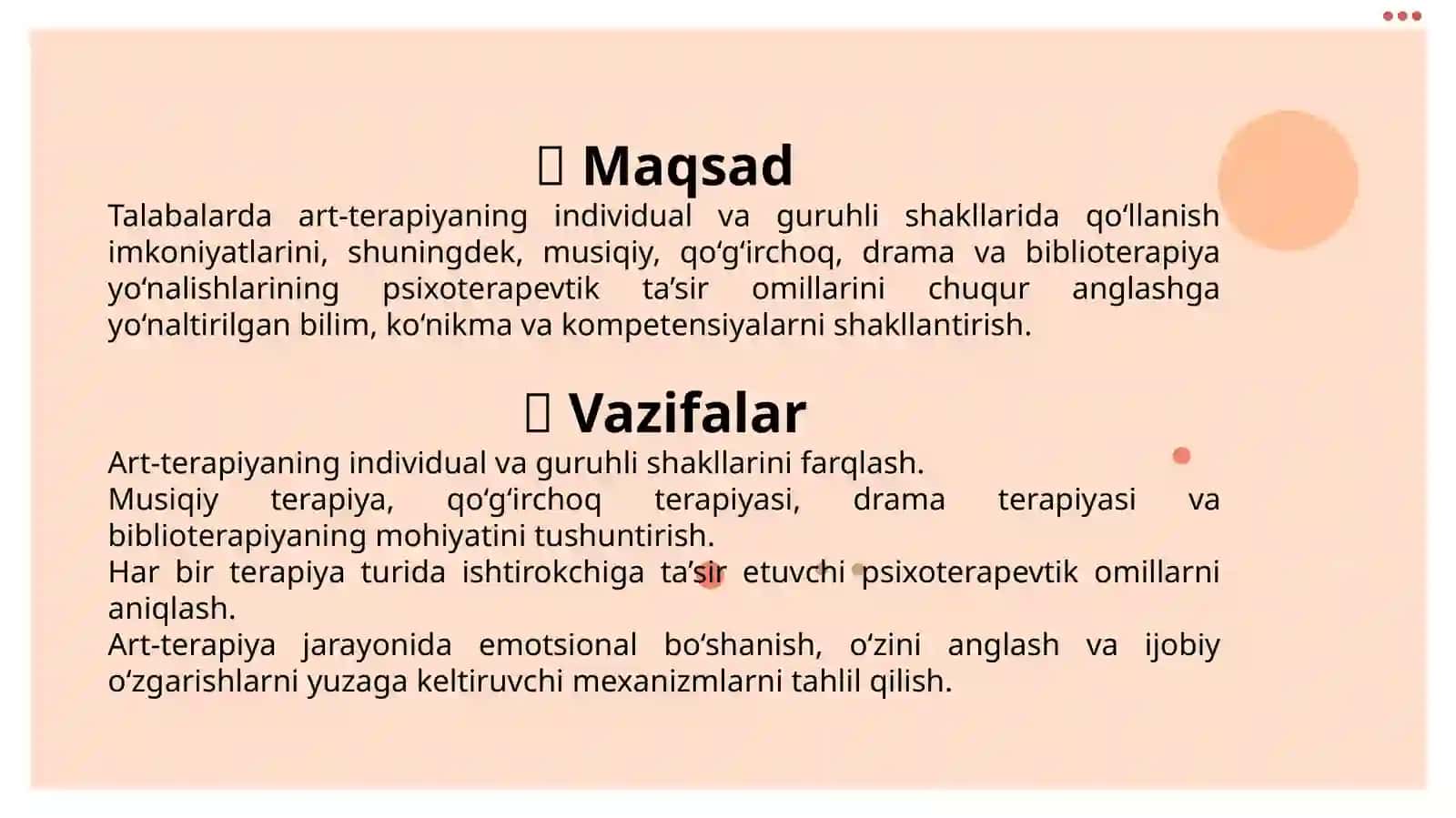INDIVIDUAL VA GURUHLI REJIMDA ART-TERAPIYANING PSIXOTERAPEVTIK IMKONIYATLARI 3