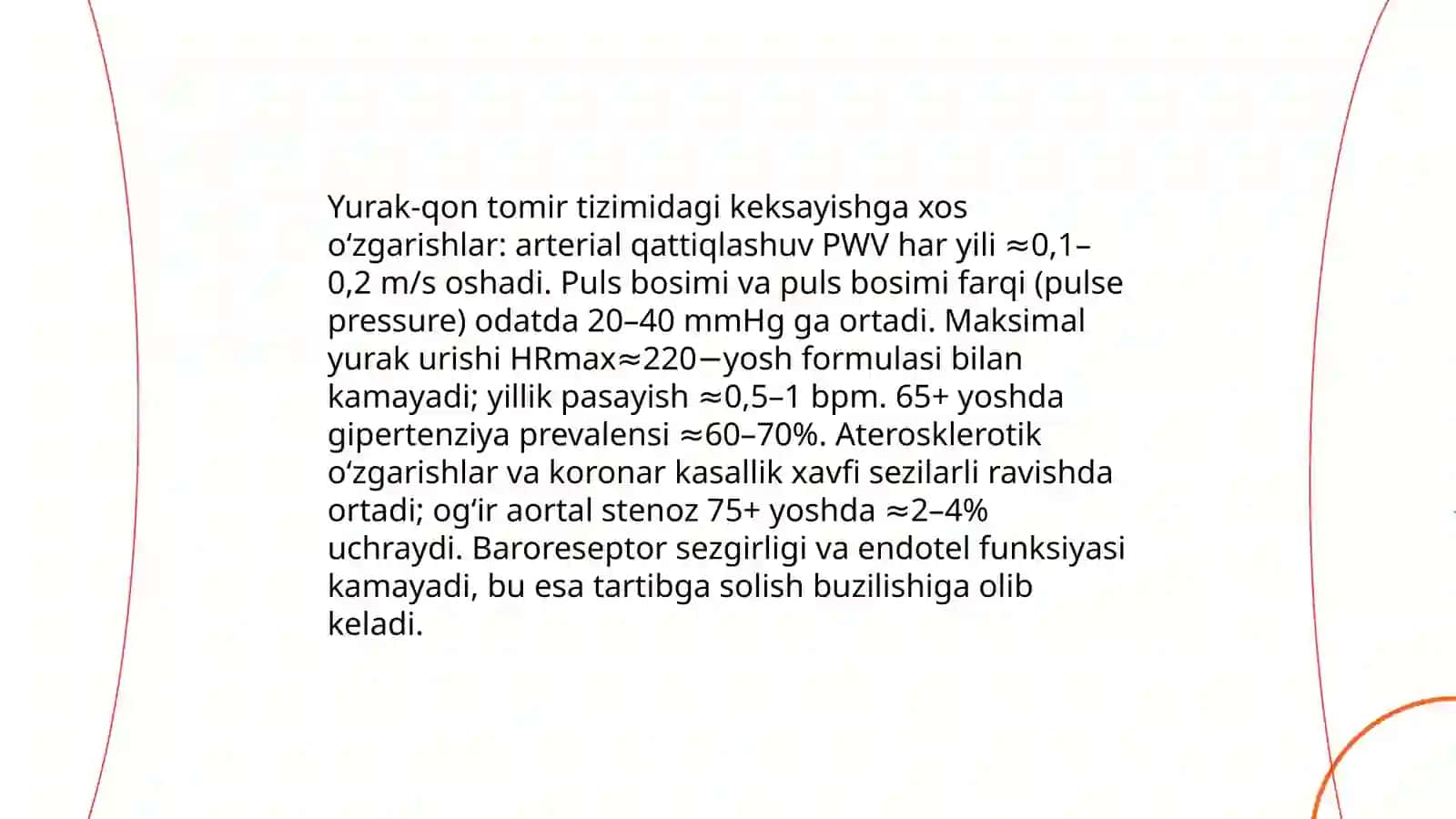 Organizmdagi keksayish davriga xos oʻzgarishlar 3