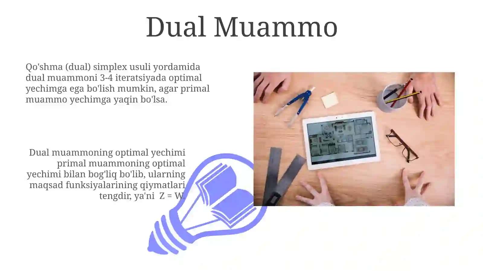 Lineer Dasturlash Muammolari: Ta'rif va Asoslar 3