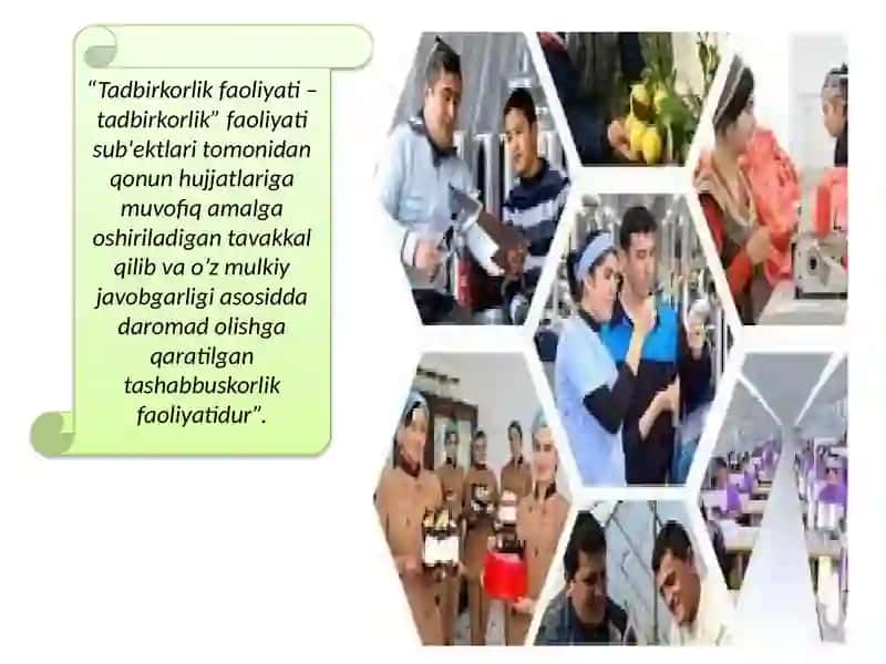 Tadbirkorlikning tashkiliy-Huquqiy asoslari 3