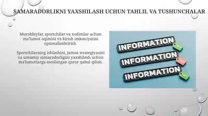 Sport sohasini boshqarishda axborot logistikasi 3