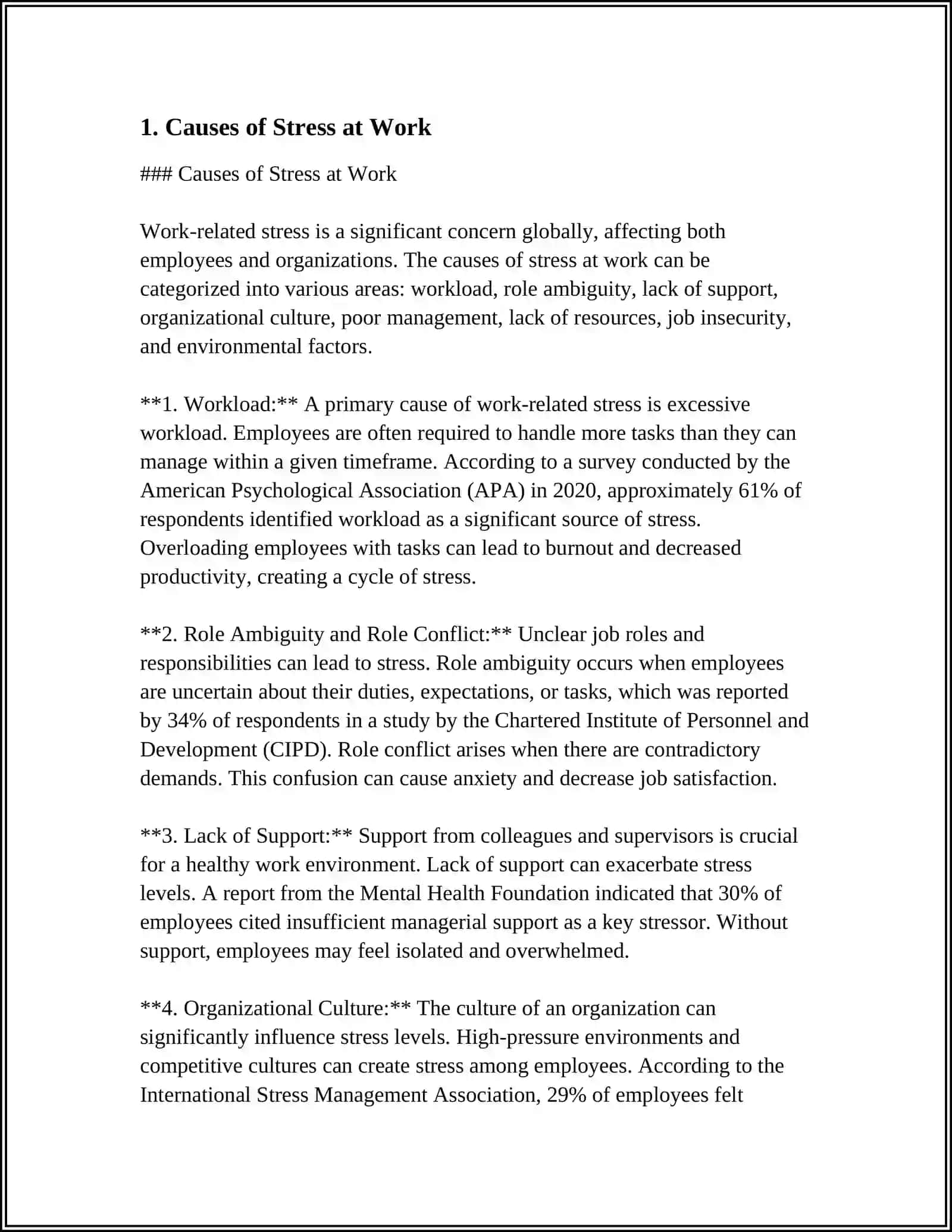 REFERAT - STRESS AT WORK 3