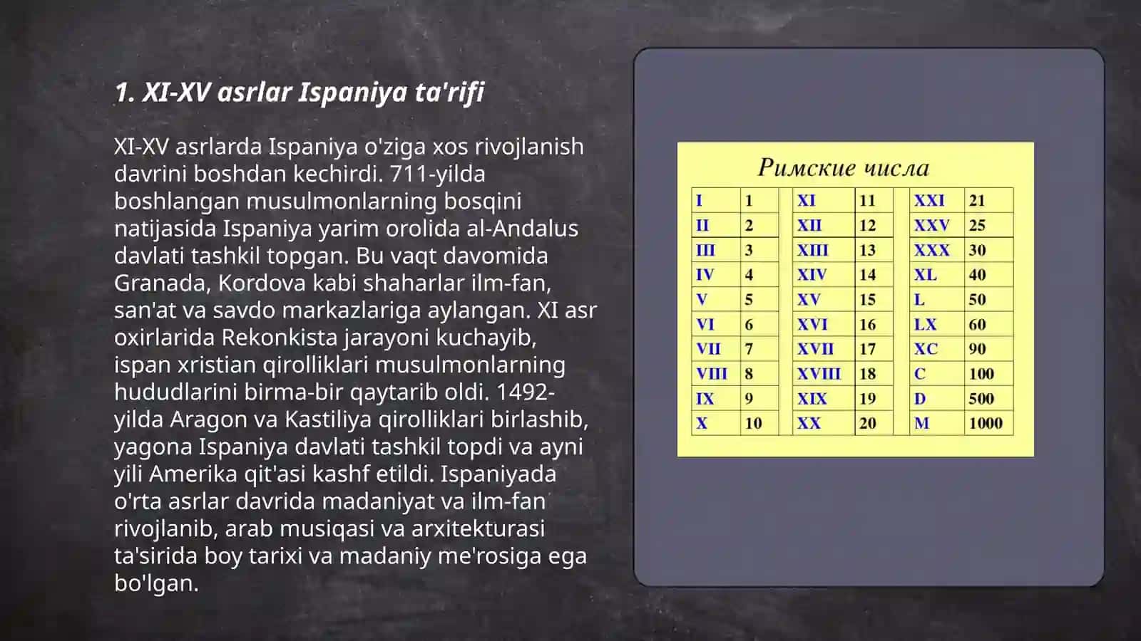 XI-XV asrlarda Ispaniya 3