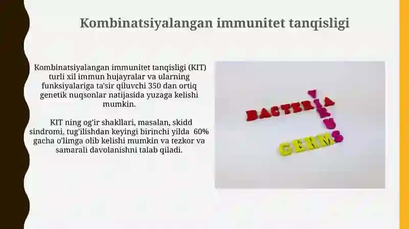 Kombinatsiyalangan immunitet tanqisligi 3