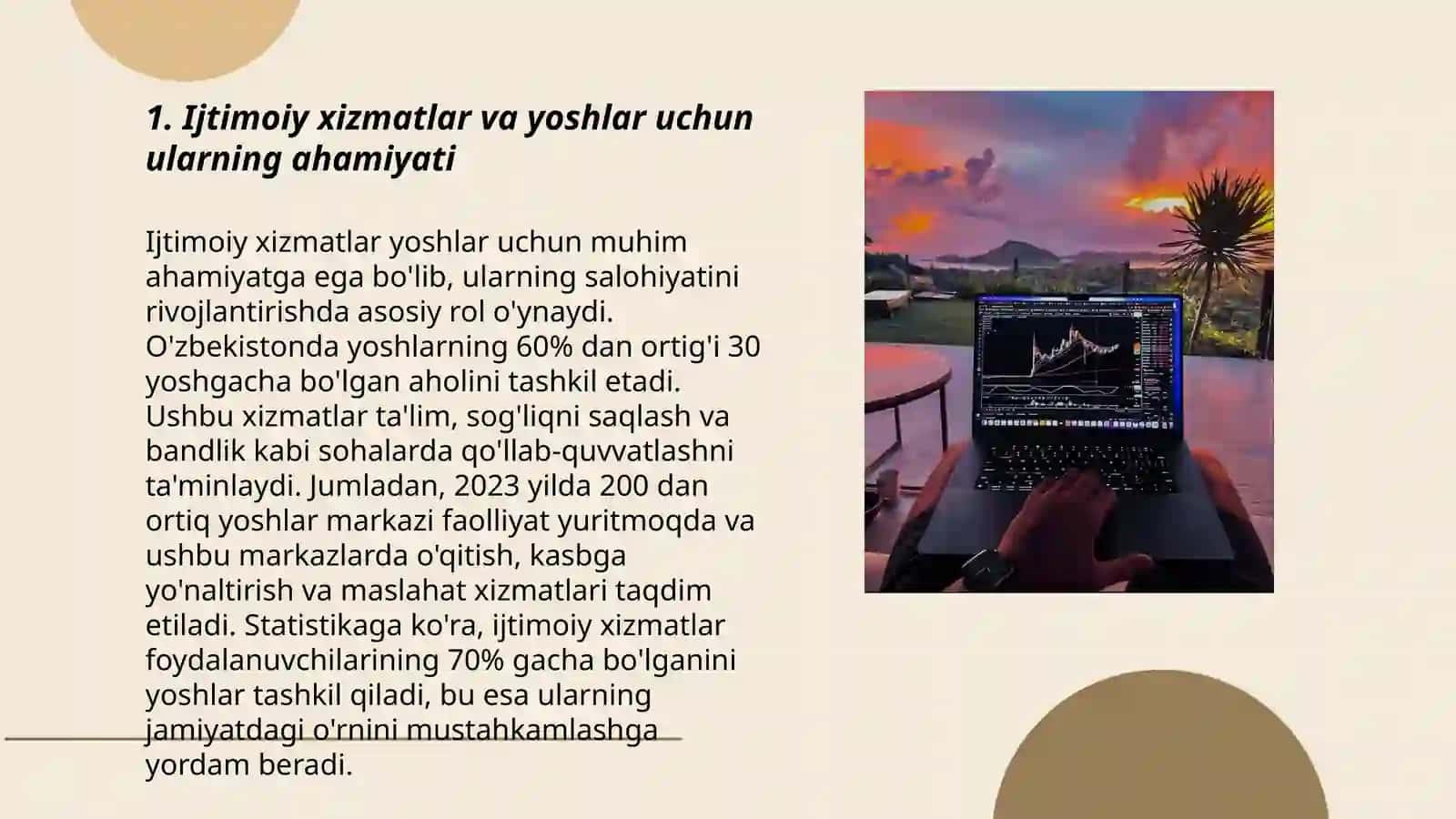Yoshlarga ijtimoiy xizmat ko'rsatish: faoliyatning pedagogik komponenti 3