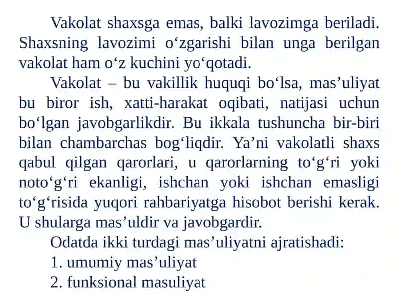 BOSHQARUV VAKOLATLARI 3