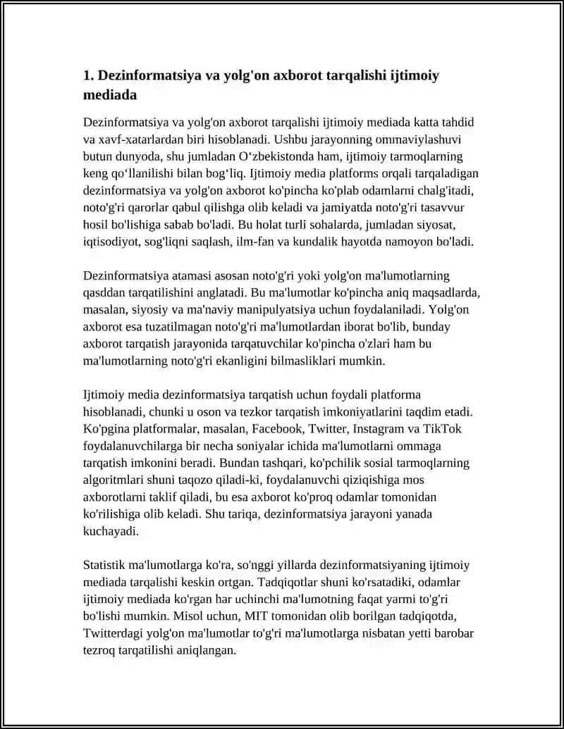 Dezinformatsiya va yolg'on axborot tarqalishi ijtimoiy mediada 3