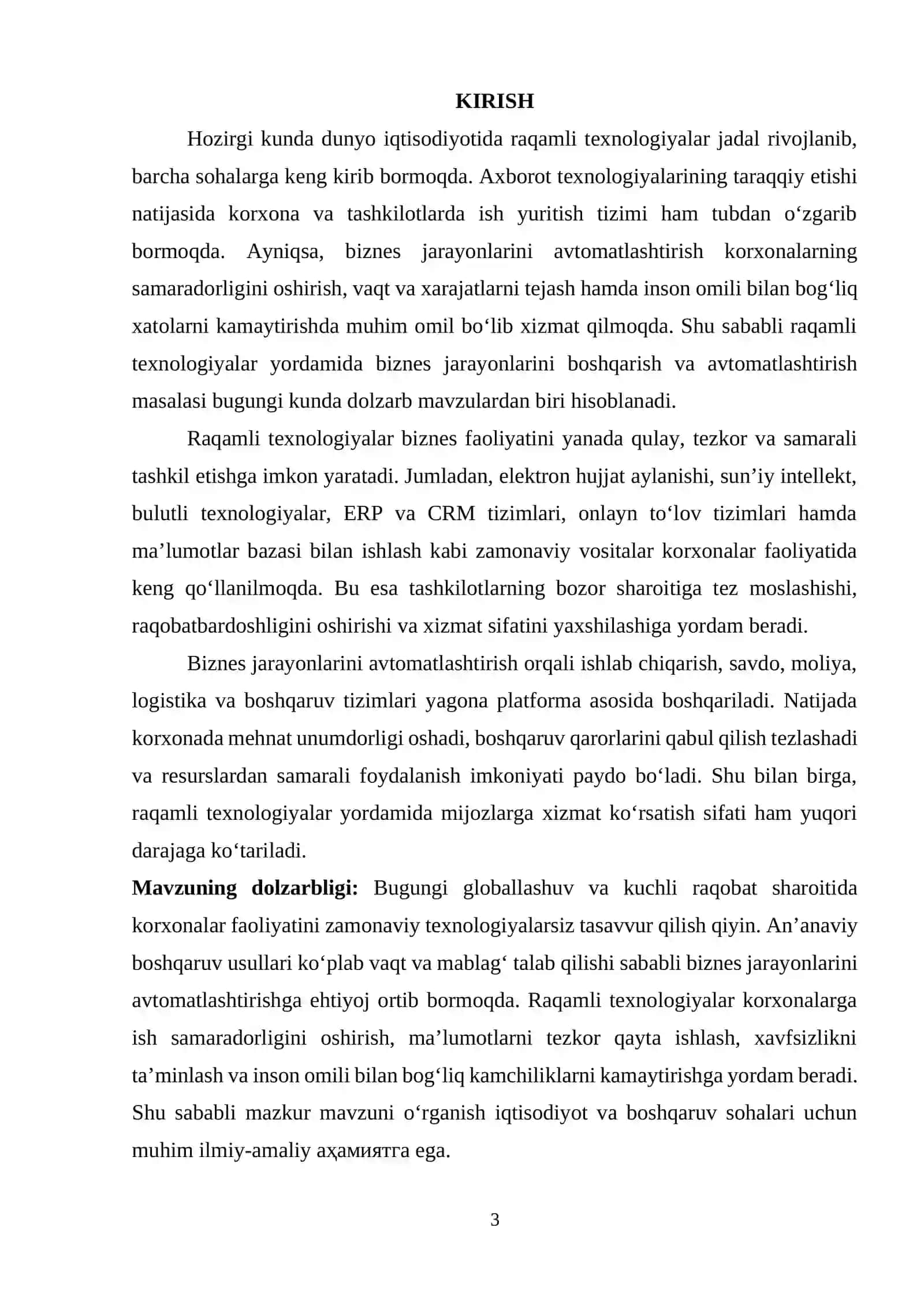 Raqamli texnologiyalari yordamida biznes jarayonlarini avtomatlashtirish 3