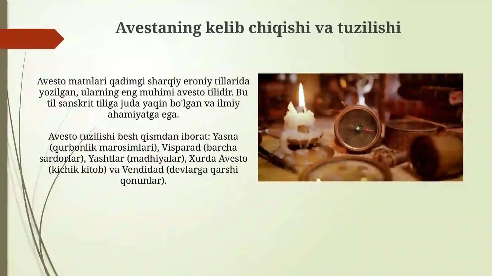 Avesto muqaddas manba va undagi asosiy talinotlar 3