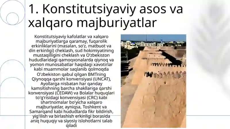 Inson huquqlari va erkinliklari kafolatining yaratilishi 3