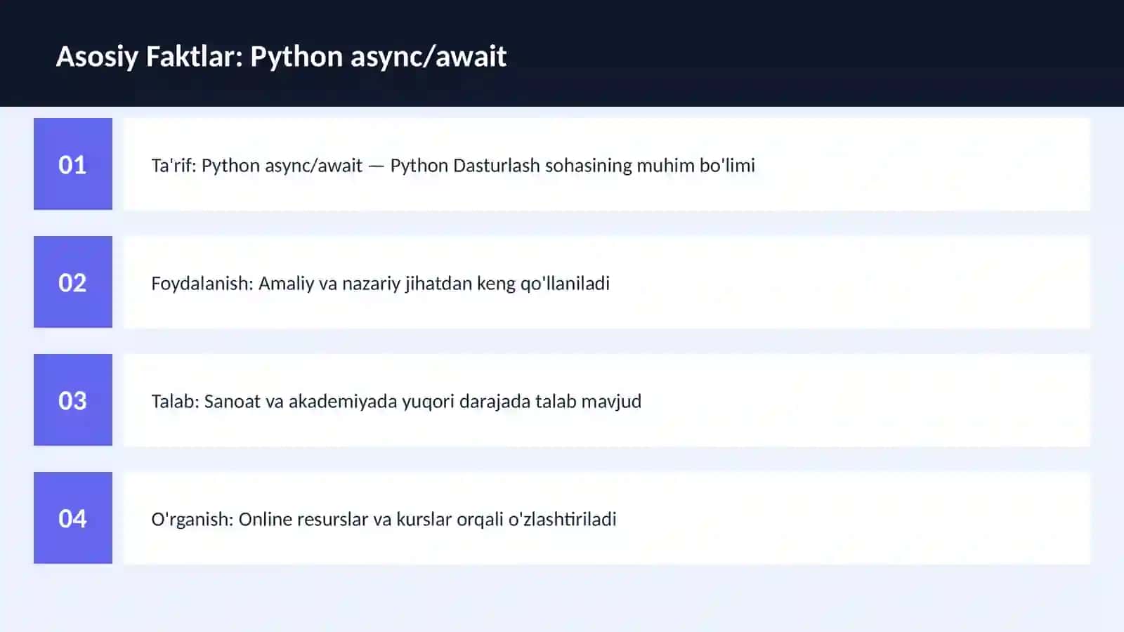 DASTURLASH | PYTHON DASTURLASH 3