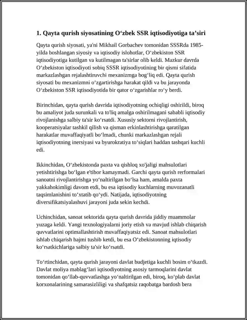 QAYTA QURISH YILLARIDA ÒZBEKISTONDAGI IJTUMOIY-SIYOSIY VAZIYAT 3