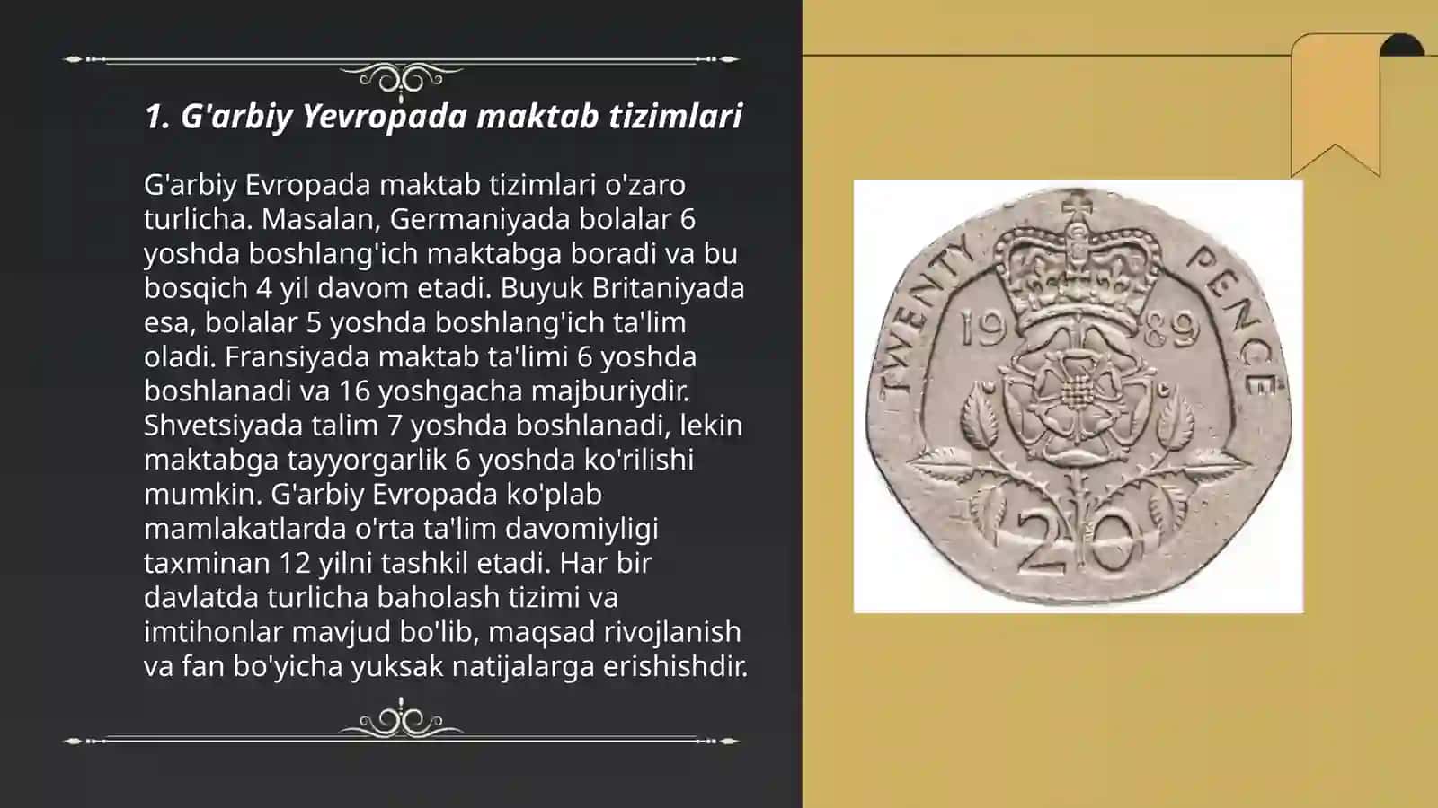 G'arbiy yevropa mamlakatlarida ta'lim tarbiya 3