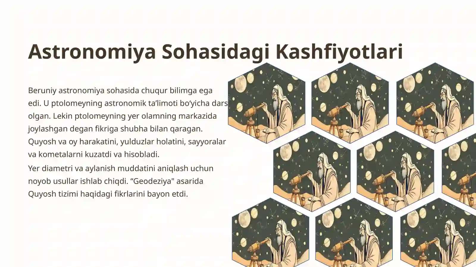 Abu Rayxon Beruniy: Jahon Ilm-Faniga Qo'shgan Hissasi 3