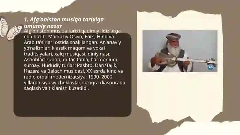 Afgʻoniston musiqa madaniyati 3