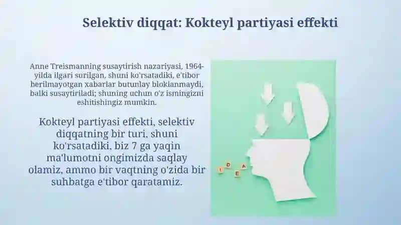 Psixologiyaga fanidan diqqat mavzusi 3