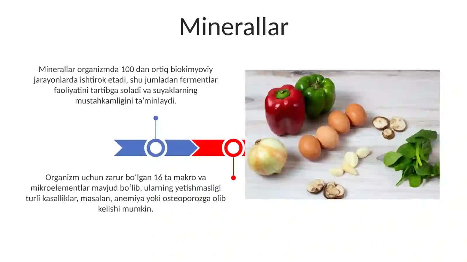 Asosiy ozuqaviy moddalar - asosiy yoglar karbonsuvlar, mineral moddalar 3