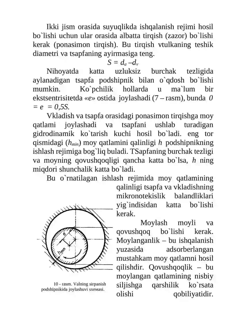 TAJRIBA ISHI SIRPANISH PODSHIPNIKLARNI SINASH 3